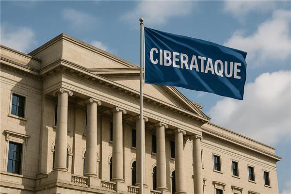 Imagen representativa de un ciberataque a un ayuntamiento