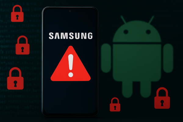 Imagen representativa de una vulnerabilidad de Samsung con el sistema Android